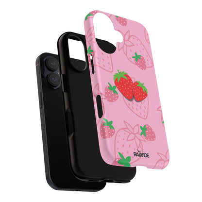 Fresa Jugosa - Funda Resistente para iPhone (Mate)