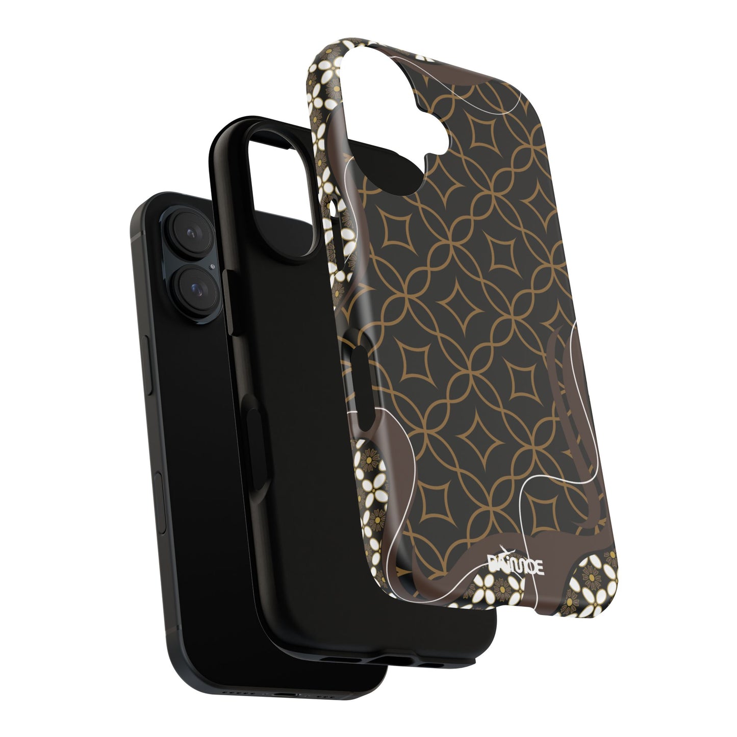Impresión básica - Funda resistente para iPhone (mate)