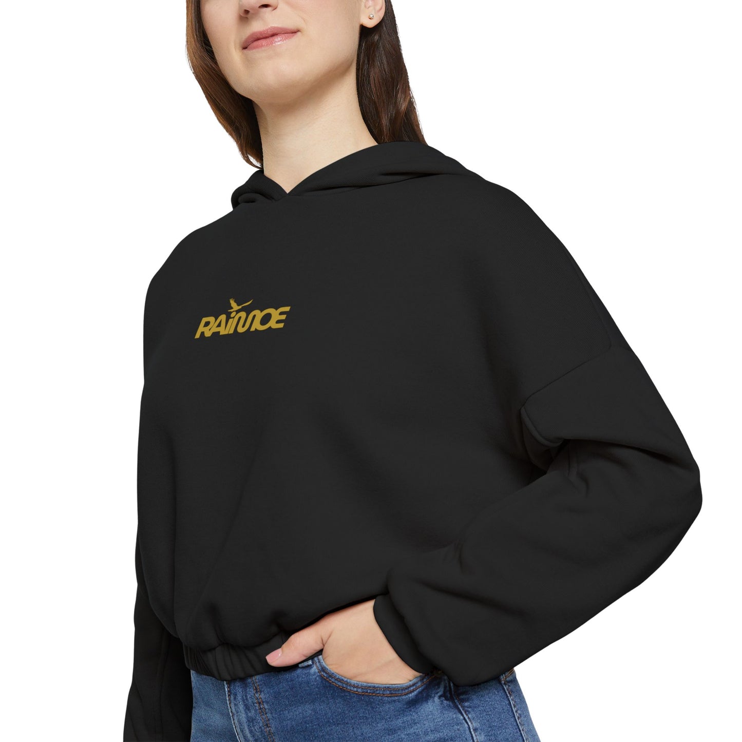 RAIMOE Women's Cinched Bottom Hoodie