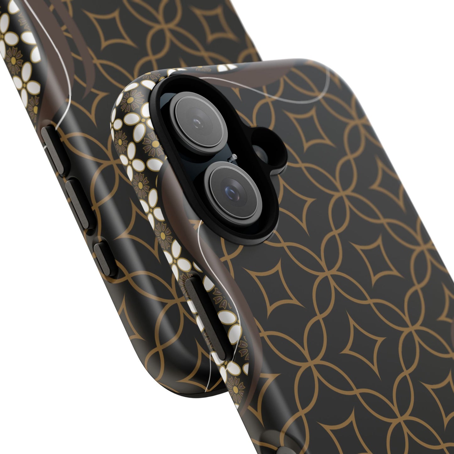 Impresión básica - Funda resistente para iPhone (mate)