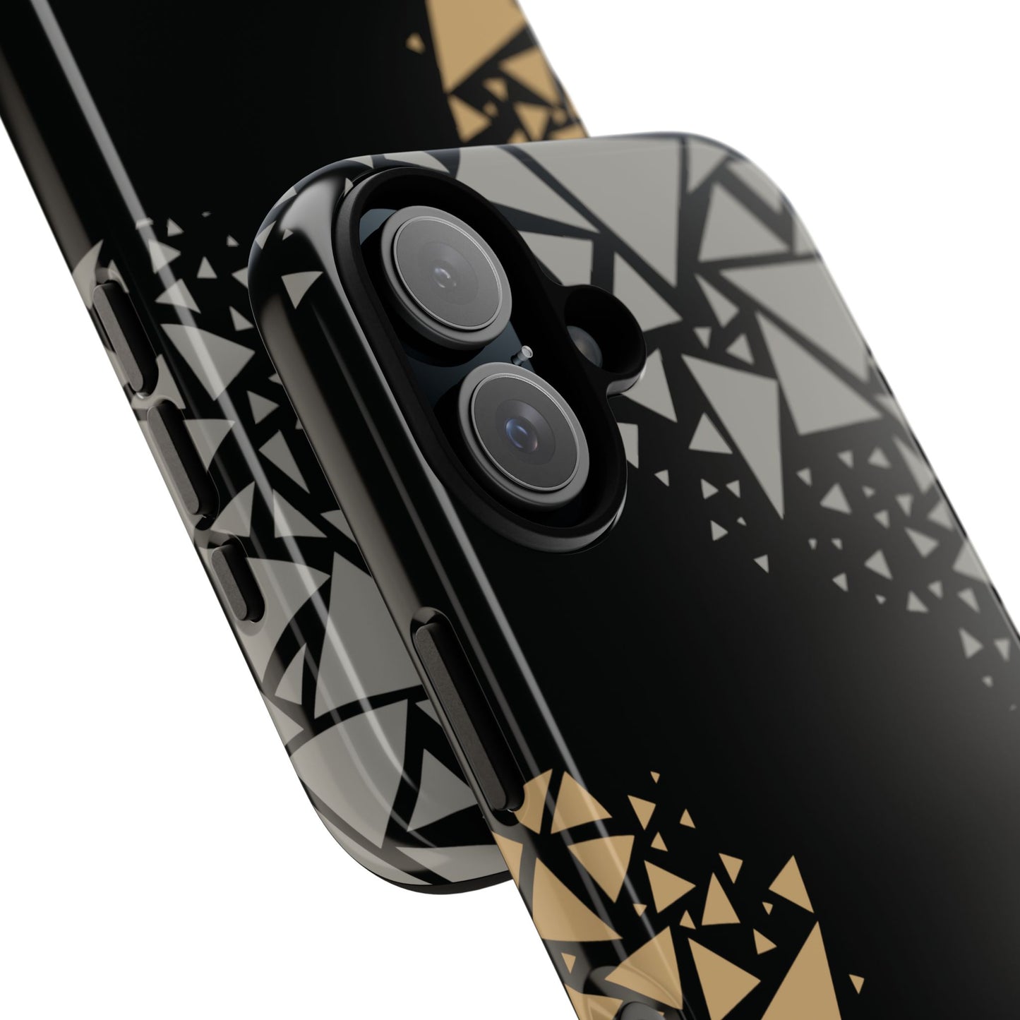 Triangles Web - iPhone Tough Case (Glossy)