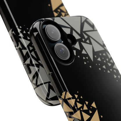 Triangles Web - iPhone Tough Case (Glossy)