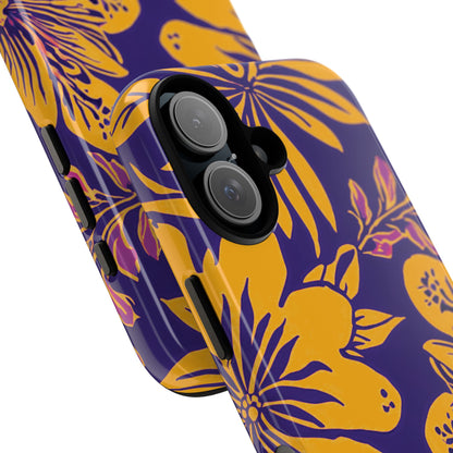 サンセットビューティー - iPhone タフケース (光沢)