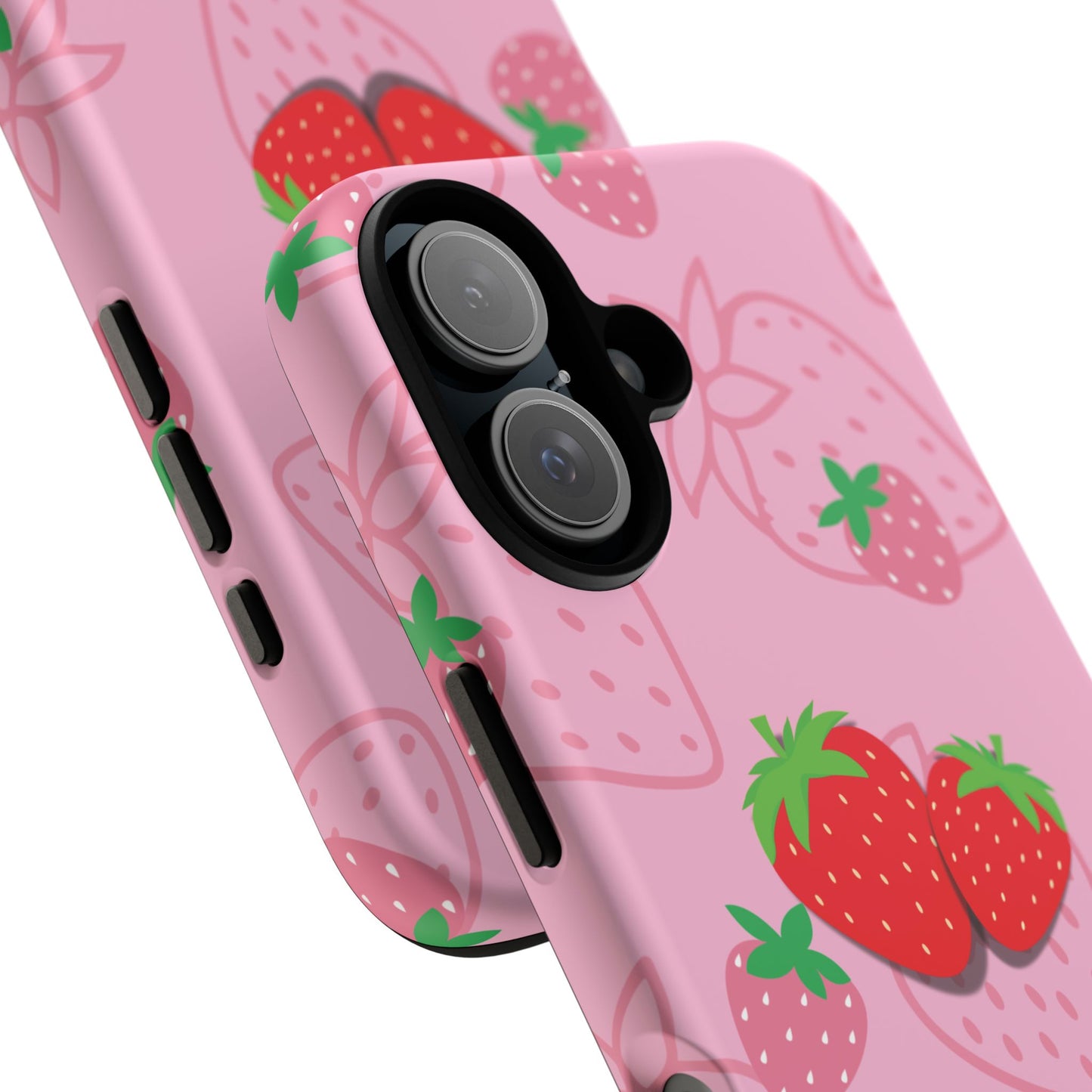 Fresa Jugosa - Funda Resistente para iPhone (Mate)