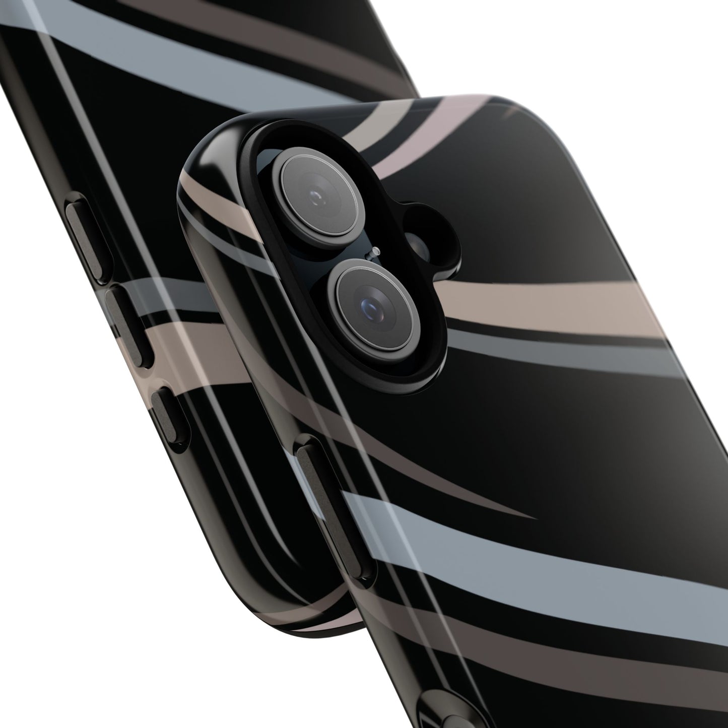 Ripple Lines - iPhone Tough Case (Glossy)