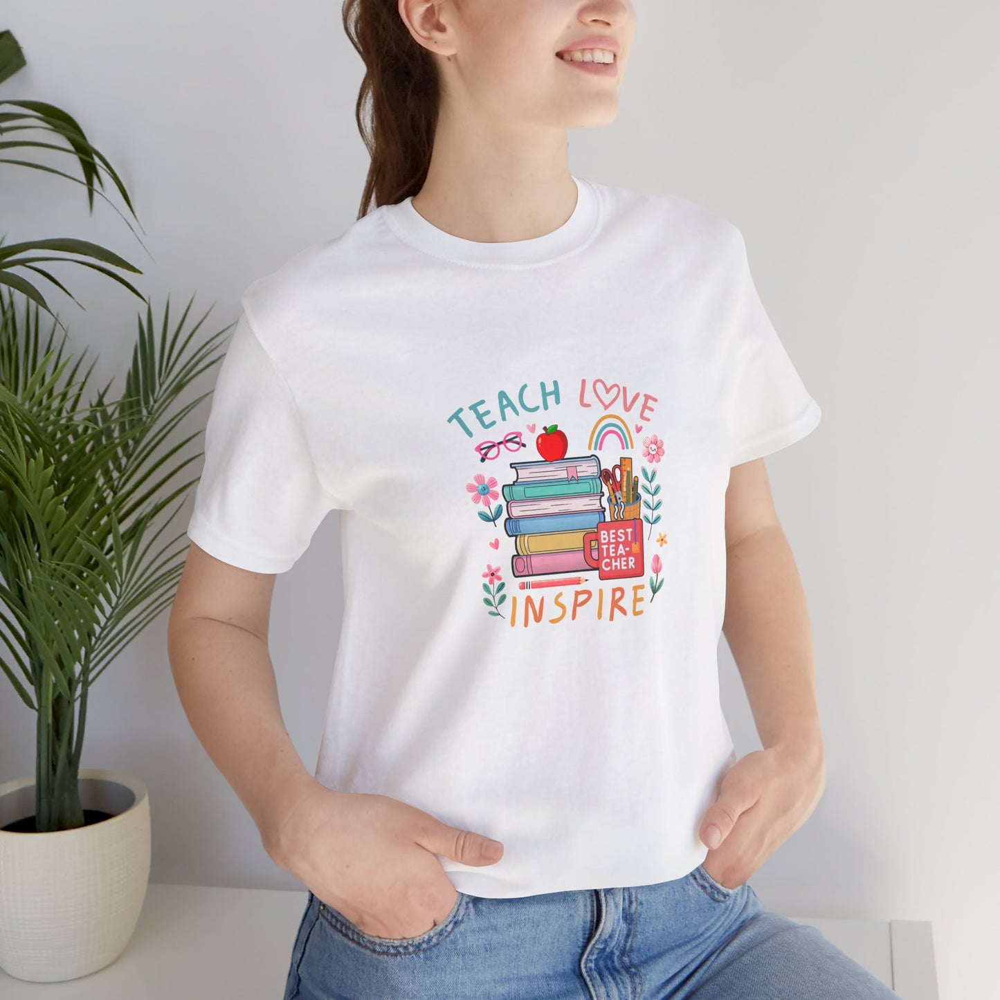 Teach Love Learn Graphic T-Shirt