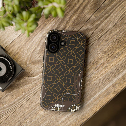 Impresión básica - Funda resistente para iPhone (mate)
