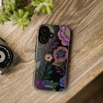 ピンク ルミナ - iPhone タフケース (光沢)