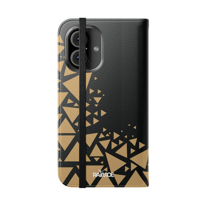 Triangles Web - iPhone Flip Case
