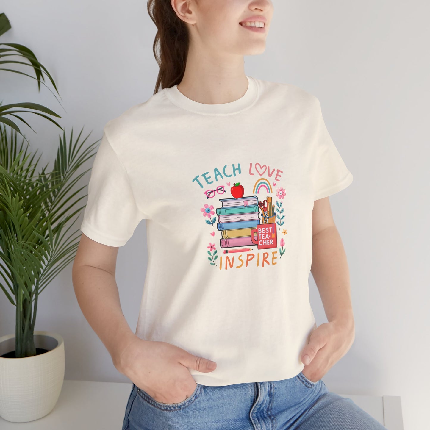 Teach Love Learn Graphic T-Shirt