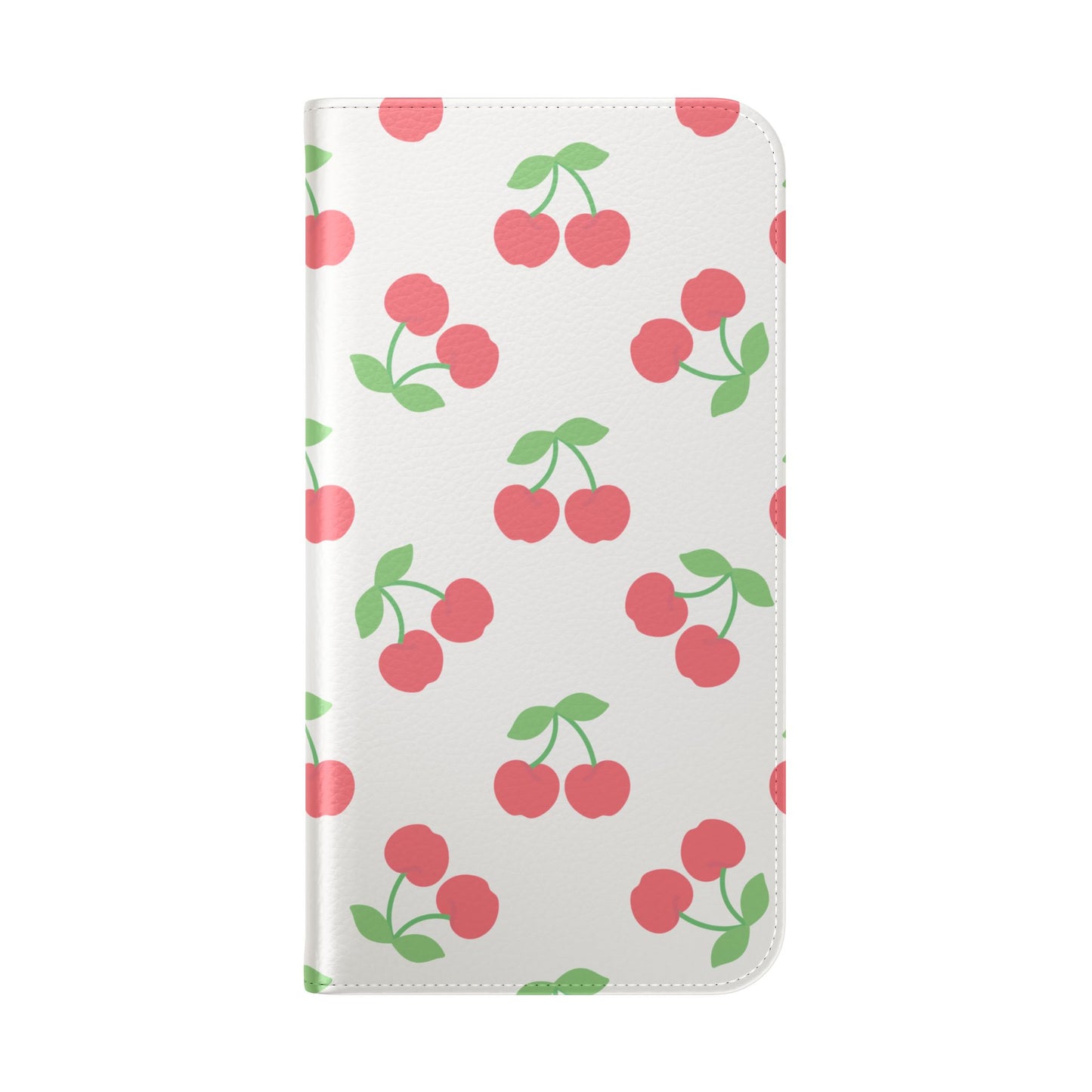 Funda con tapa para iPhone Red Cherry