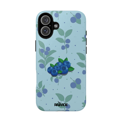 ブルーベリーバースト - iPhone タフケース (光沢)
