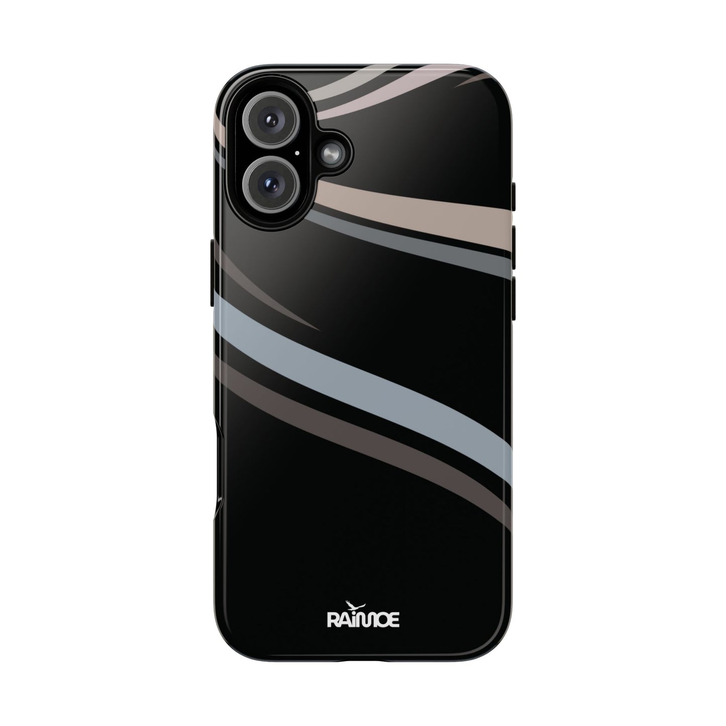 Ripple Lines - iPhone Tough Case (Glossy)