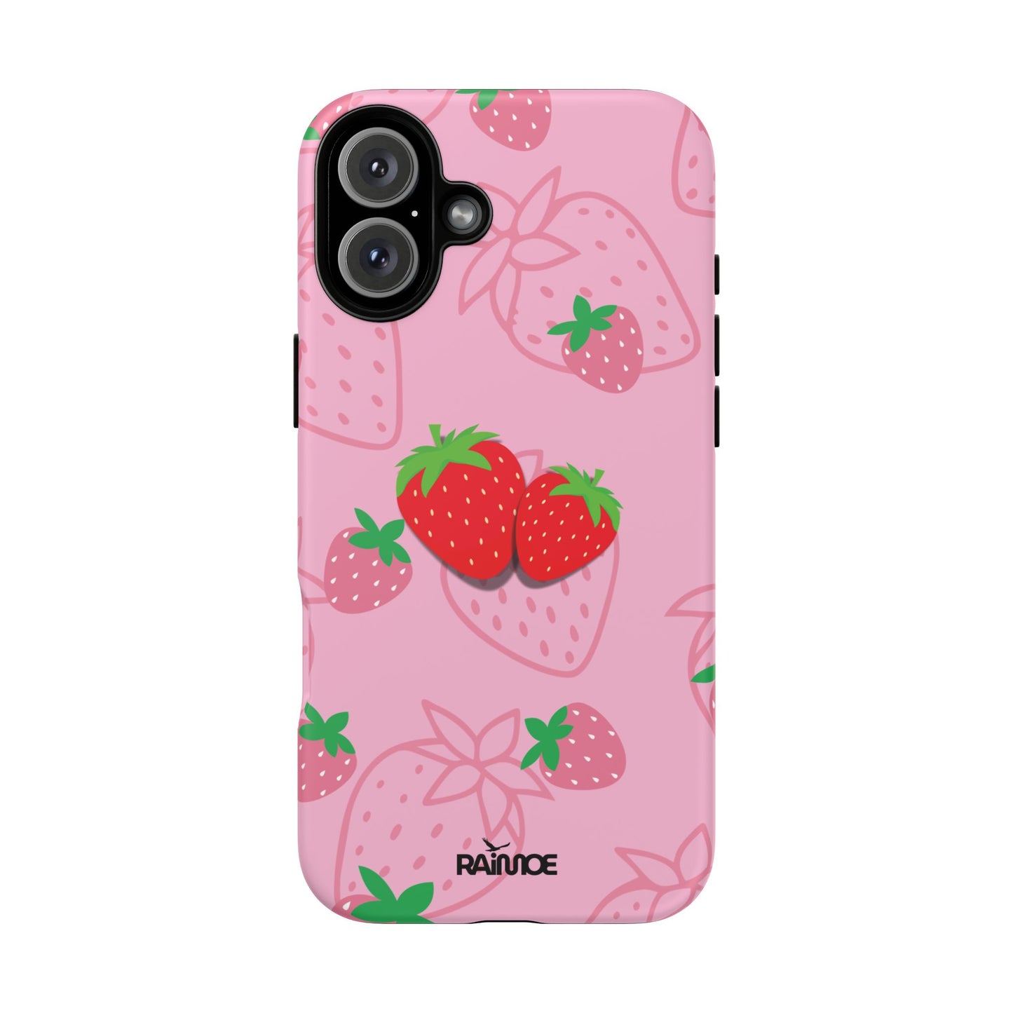 Fresa Jugosa - Funda Resistente para iPhone (Mate)