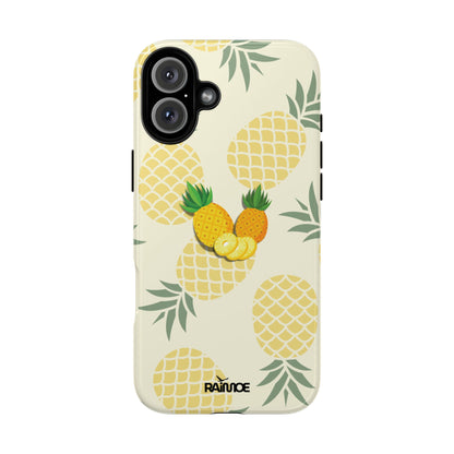 Tropical Pineapple - iPhone Tough Case (Glossy)