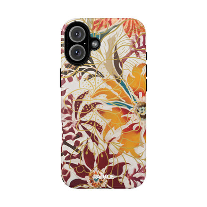 Auburn Floral - Funda resistente para iPhone (mate)