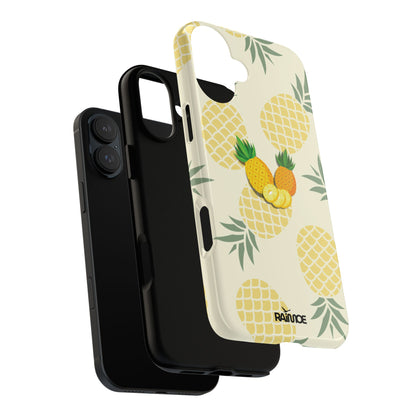 Tropical Pineapple - iPhone Tough Case (Glossy)