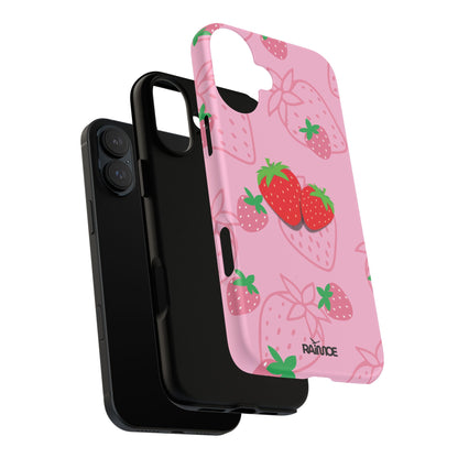Fresa Jugosa - Funda Resistente para iPhone (Mate)