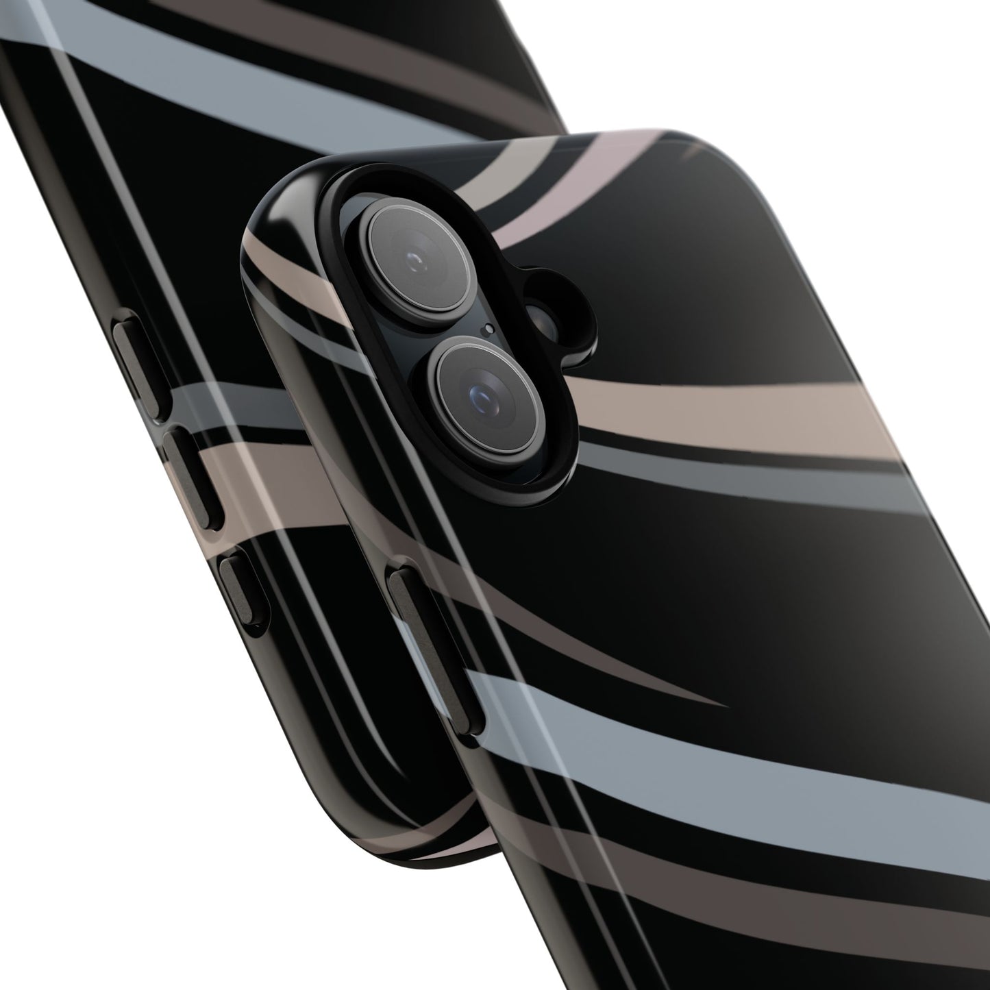 Ripple Lines - iPhone Tough Case (Glossy)