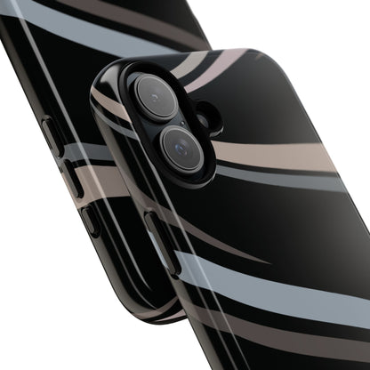 Ripple Lines - iPhone Tough Case (Glossy)