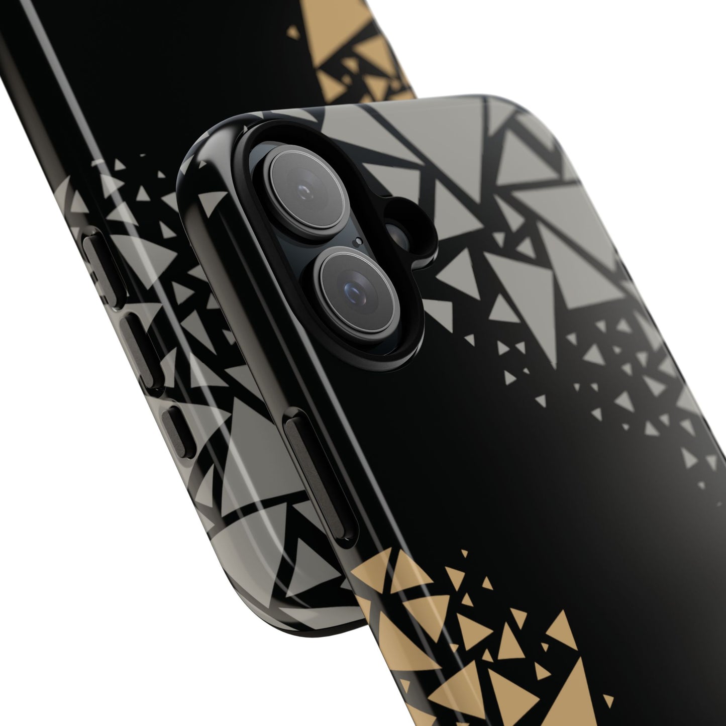 Triangles Web - iPhone Tough Case (Glossy)