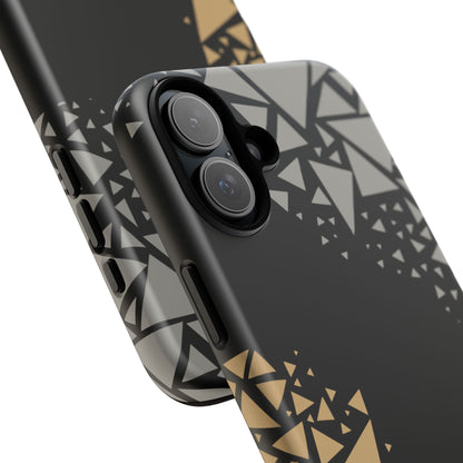 Triangles Web - iPhone Tough Case (Matte)
