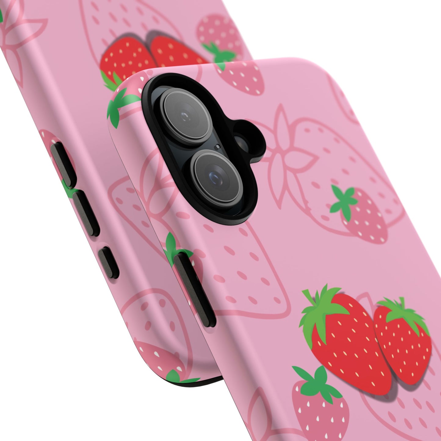 Fresa Jugosa - Funda Resistente para iPhone (Mate)