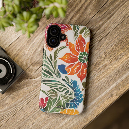 Primavera - Funda resistente para iPhone (mate)