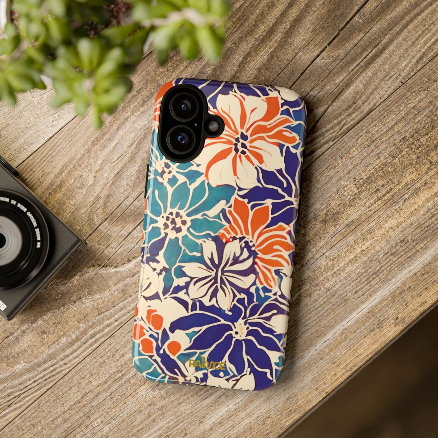 Tide Blossom - iPhone Tough Case (Glossy)