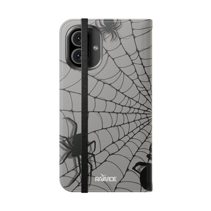 Telaraña - Funda con tapa para iPhone