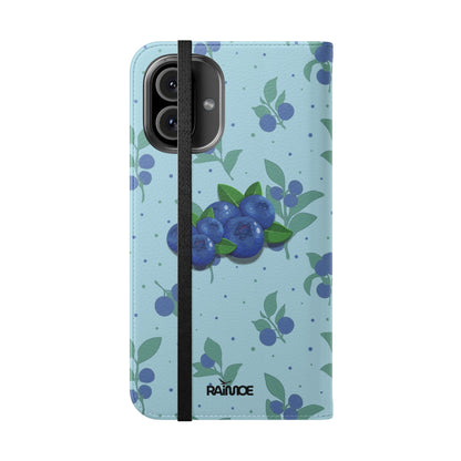 Blueberries Burst - iPhone Flip Case