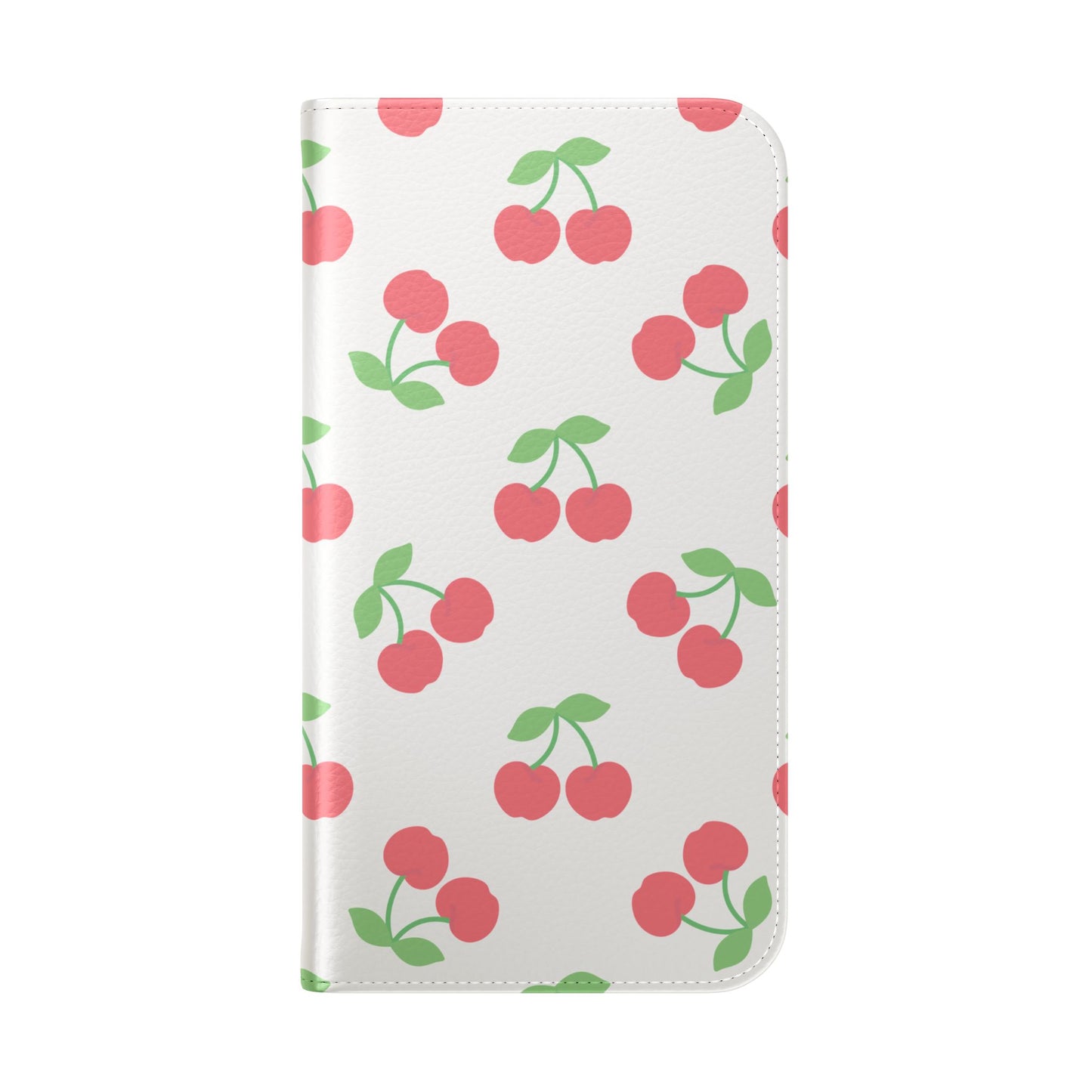 Funda con tapa para iPhone Red Cherry