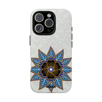 Funda resistente para iPhone (brillante) Blue Bloom