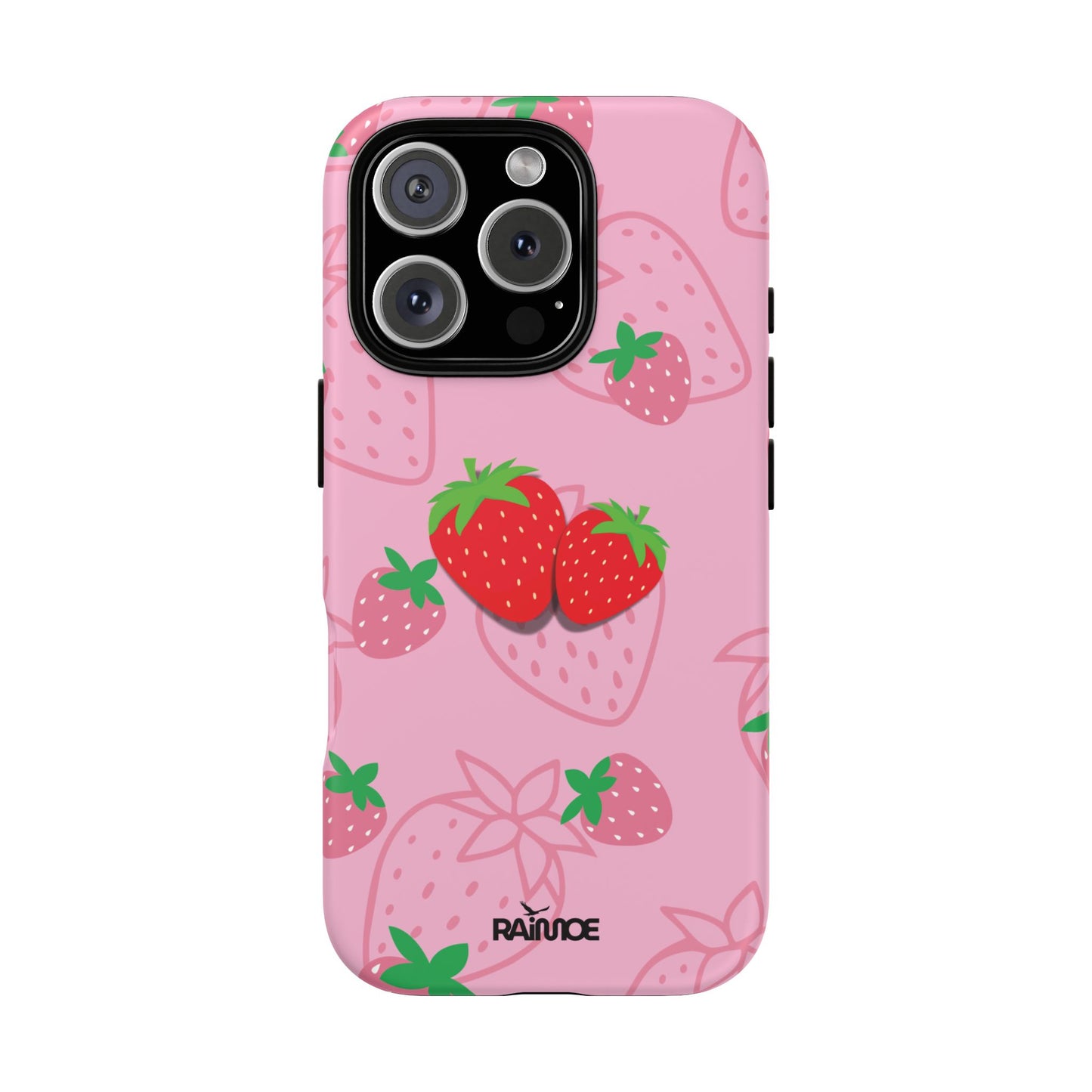 Fresa Jugosa - Funda Resistente para iPhone (Mate)
