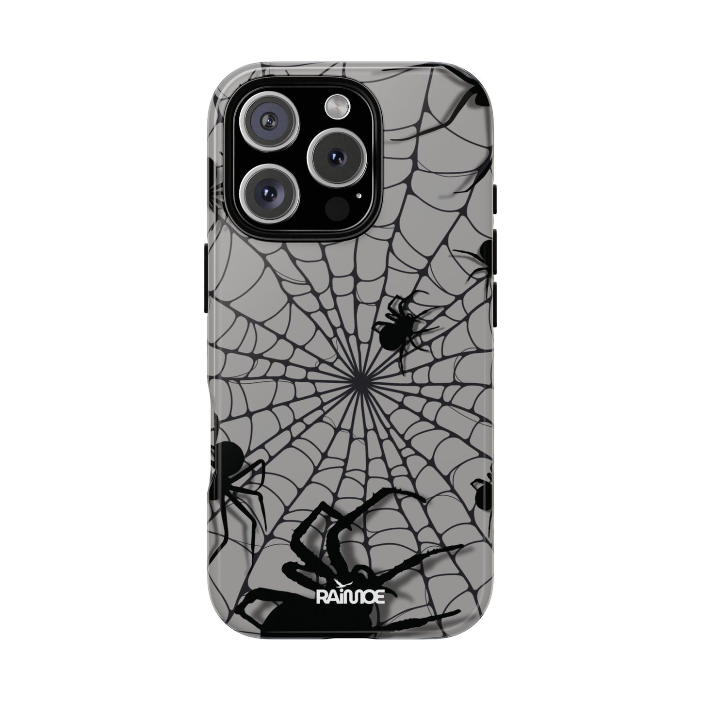 Telaraña - Funda resistente para iPhone (brillante)