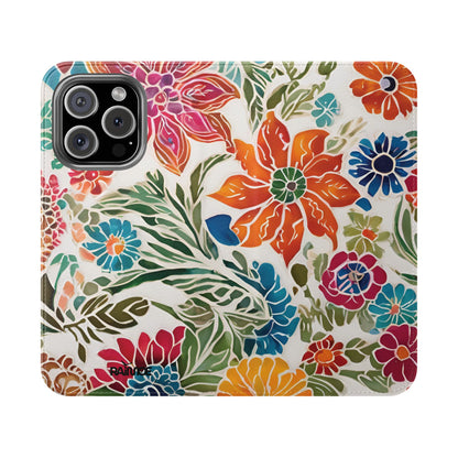 Primavera - Funda con tapa para iPhone