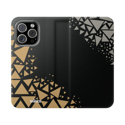 Triangles Web - iPhone Flip Case