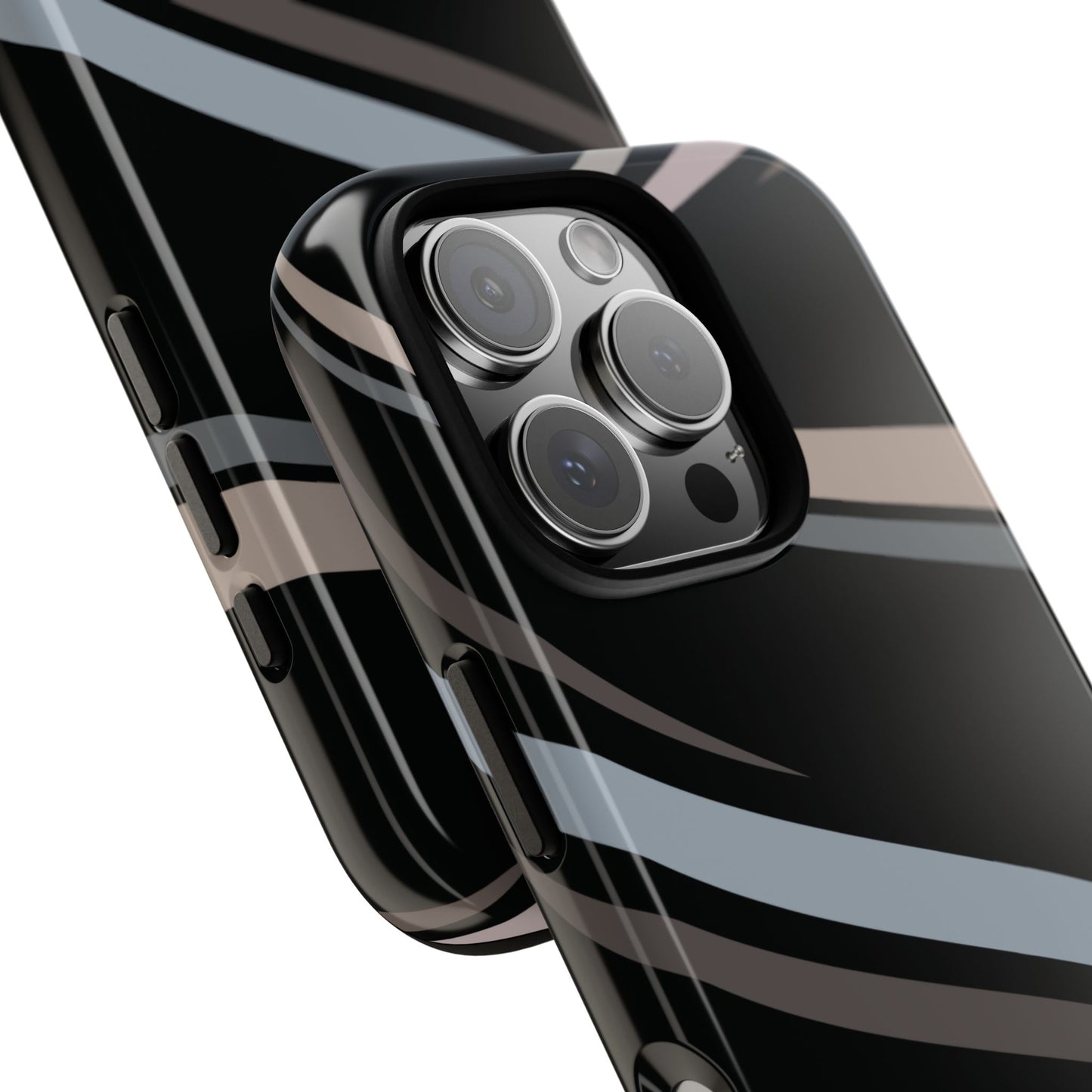 Ripple Lines - iPhone Tough Case (Glossy)
