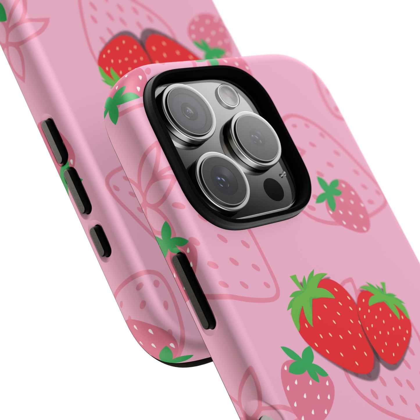 Fresa Jugosa - Funda Resistente para iPhone (Mate)
