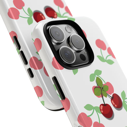 Red Cherry - iPhone Tough Case (Glossy)