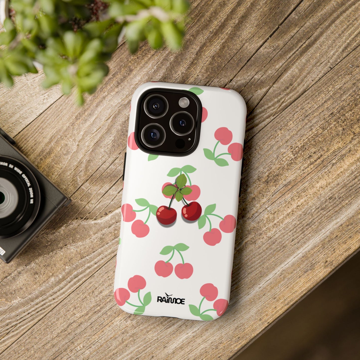 Red Cherry - iPhone Tough Case (Glossy)