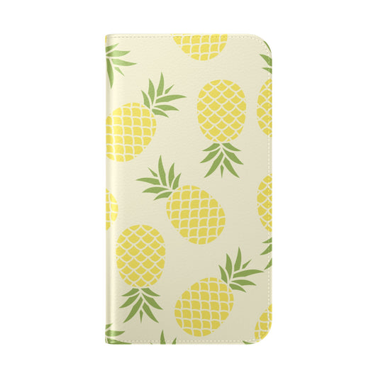 Tropical Pineapple - iPhone Flip Case