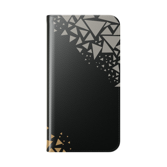 Triangles Web - iPhone Flip Case