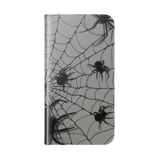Telaraña - Funda con tapa para iPhone