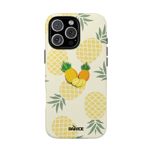 Tropical Pineapple - iPhone Tough Case (Glossy)
