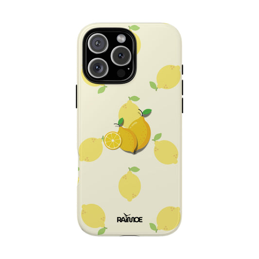 Funda resistente para iPhone (brillante) Lemon Madness