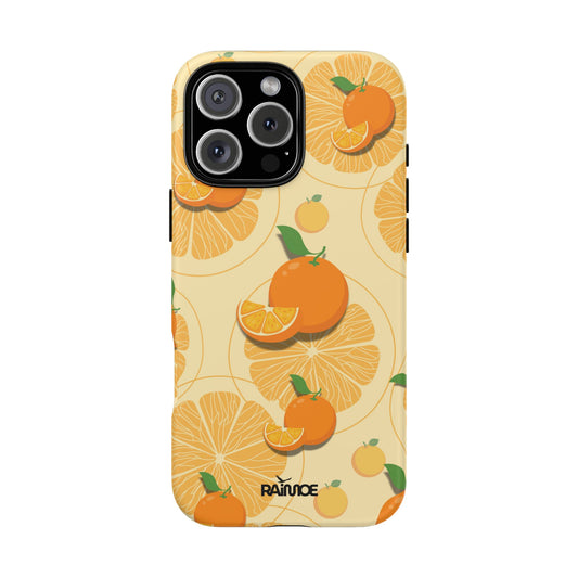 Madly Orange - Funda resistente para iPhone (mate)