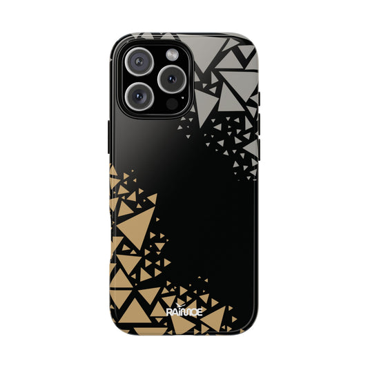 Triangles Web - iPhone Tough Case (Glossy)
