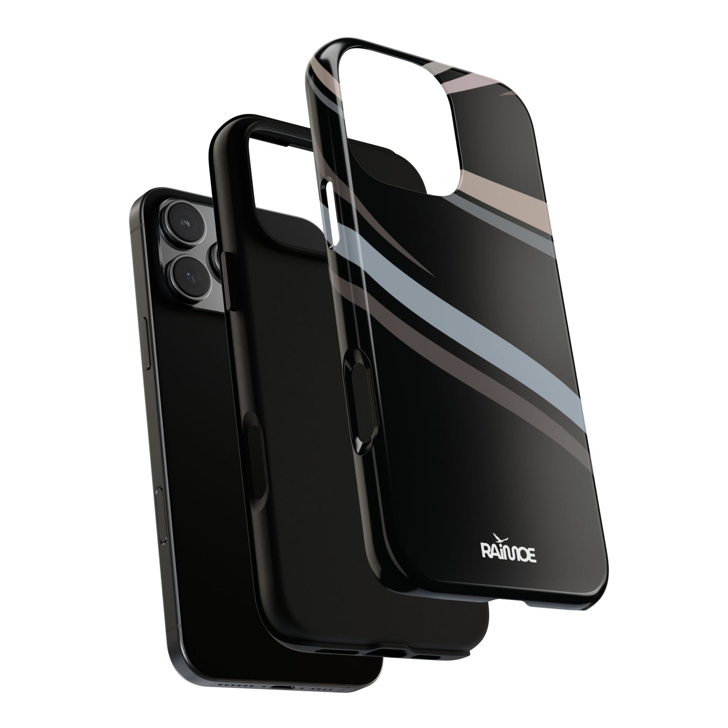 Ripple Lines - iPhone Tough Case (Glossy)