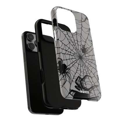 Telaraña - Funda resistente para iPhone (brillante)